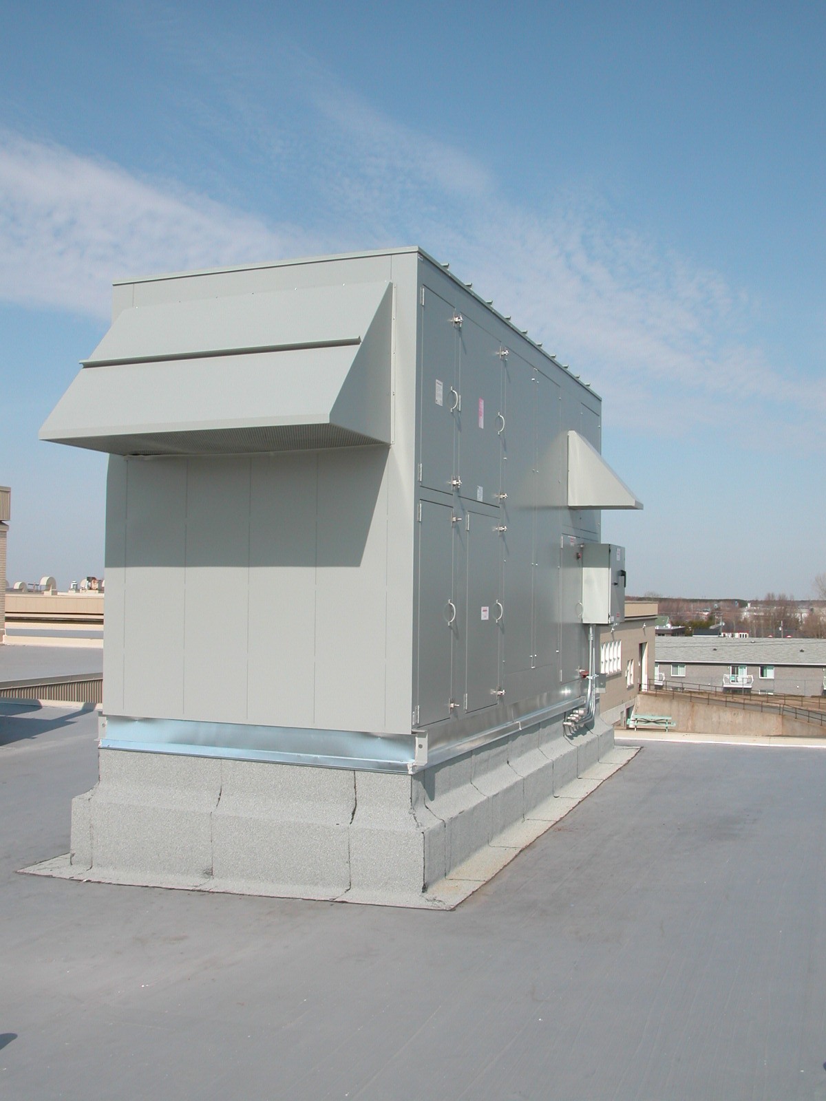 Unit de ventilation/rcupration au toit